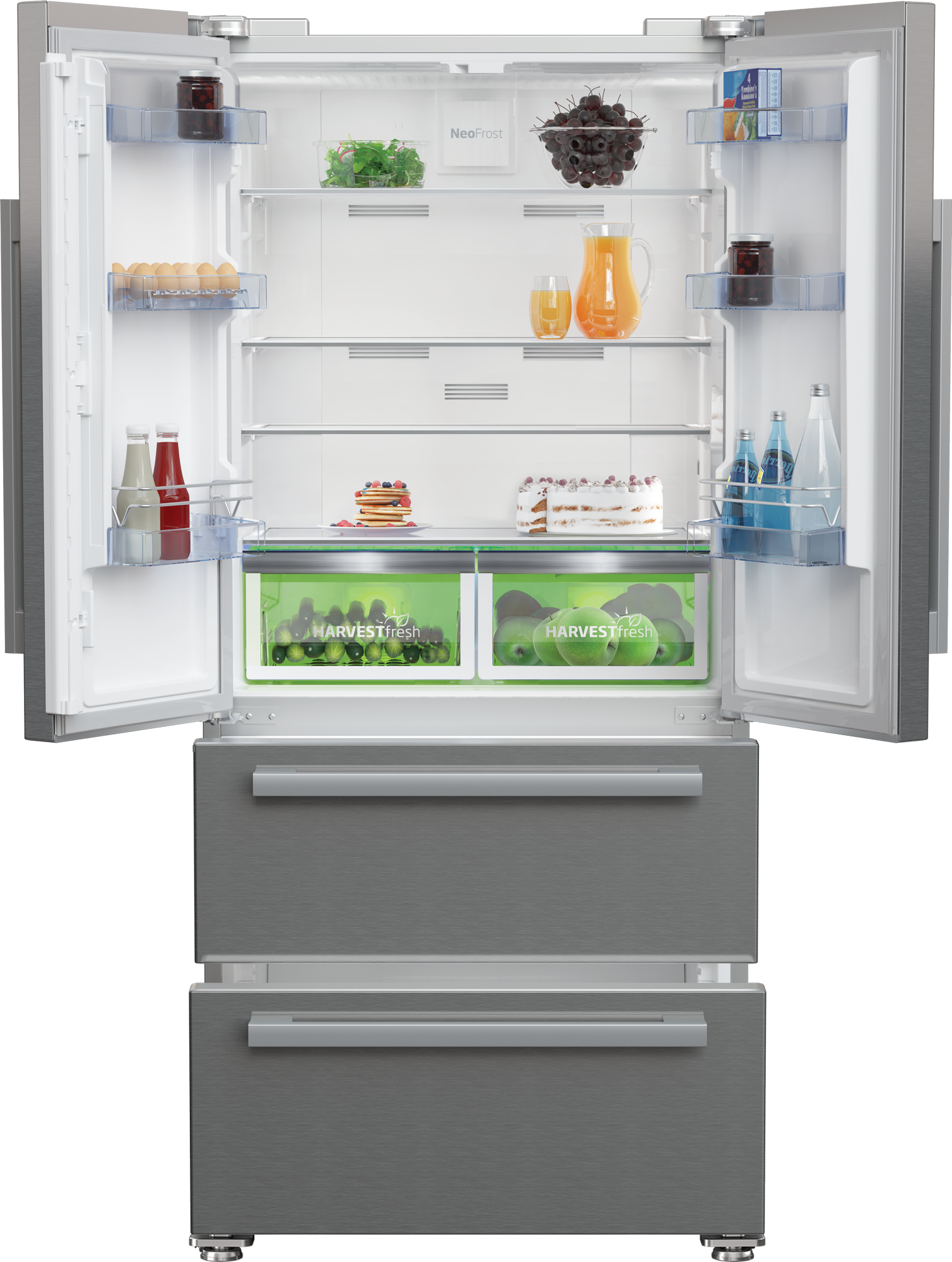 BEKO GNE6039XPN - Réfrigérateur multi-portes