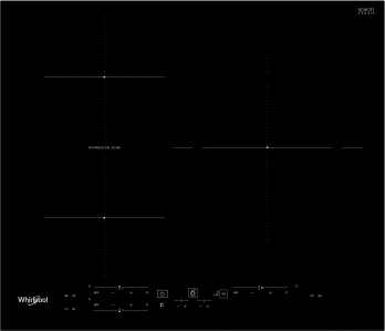 WHIRLPOOL WBB3760BF - Table induction