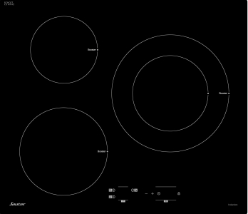 SAUTER SPI4367B - Table induction
