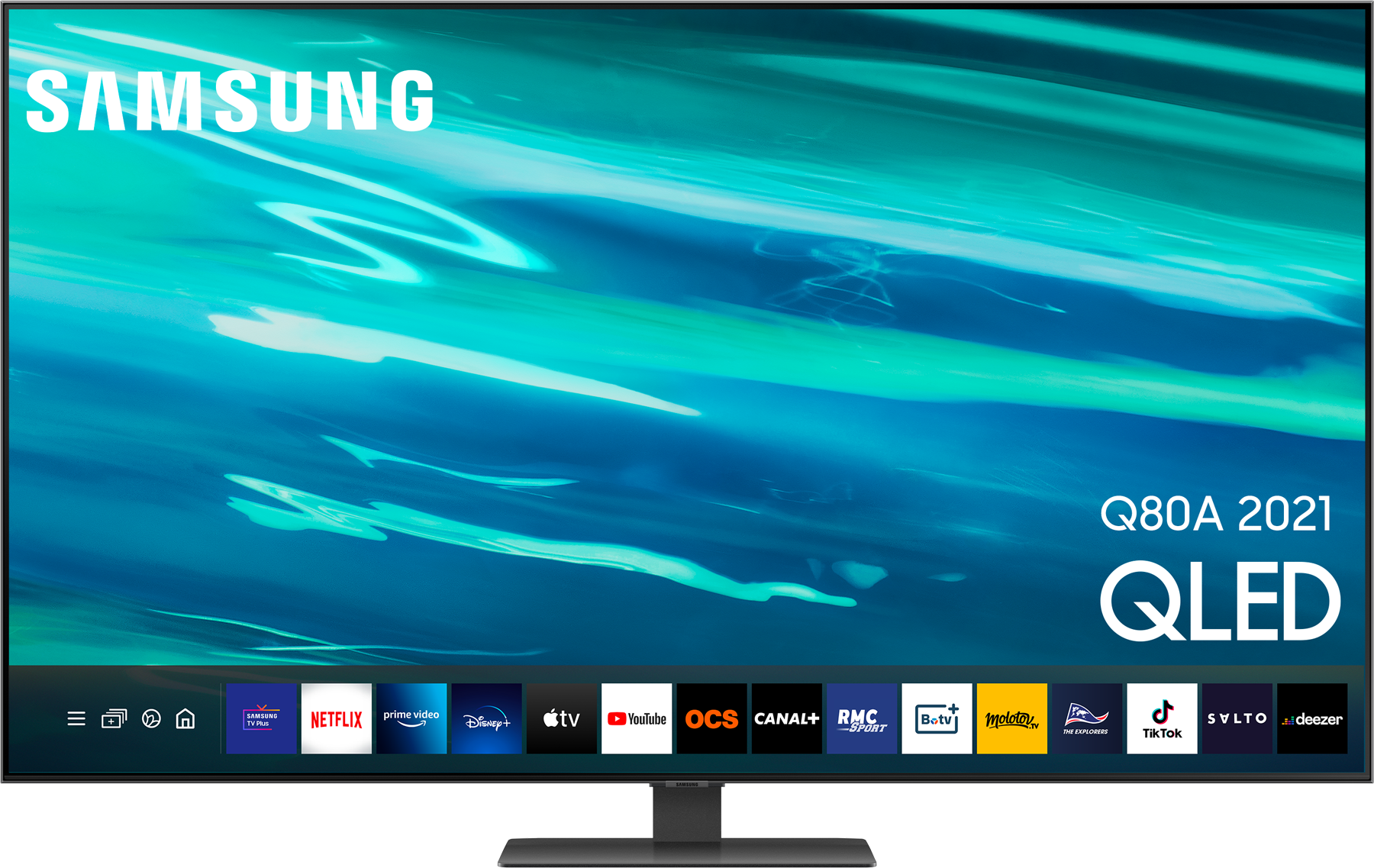 SAMSUNG QE75Q80AATXXC - TELEVISEUR QLED