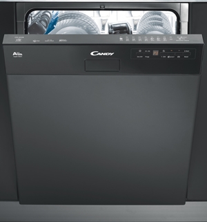 CANDY CDS2D35B - Lave-vaisselle intégrable bandeau