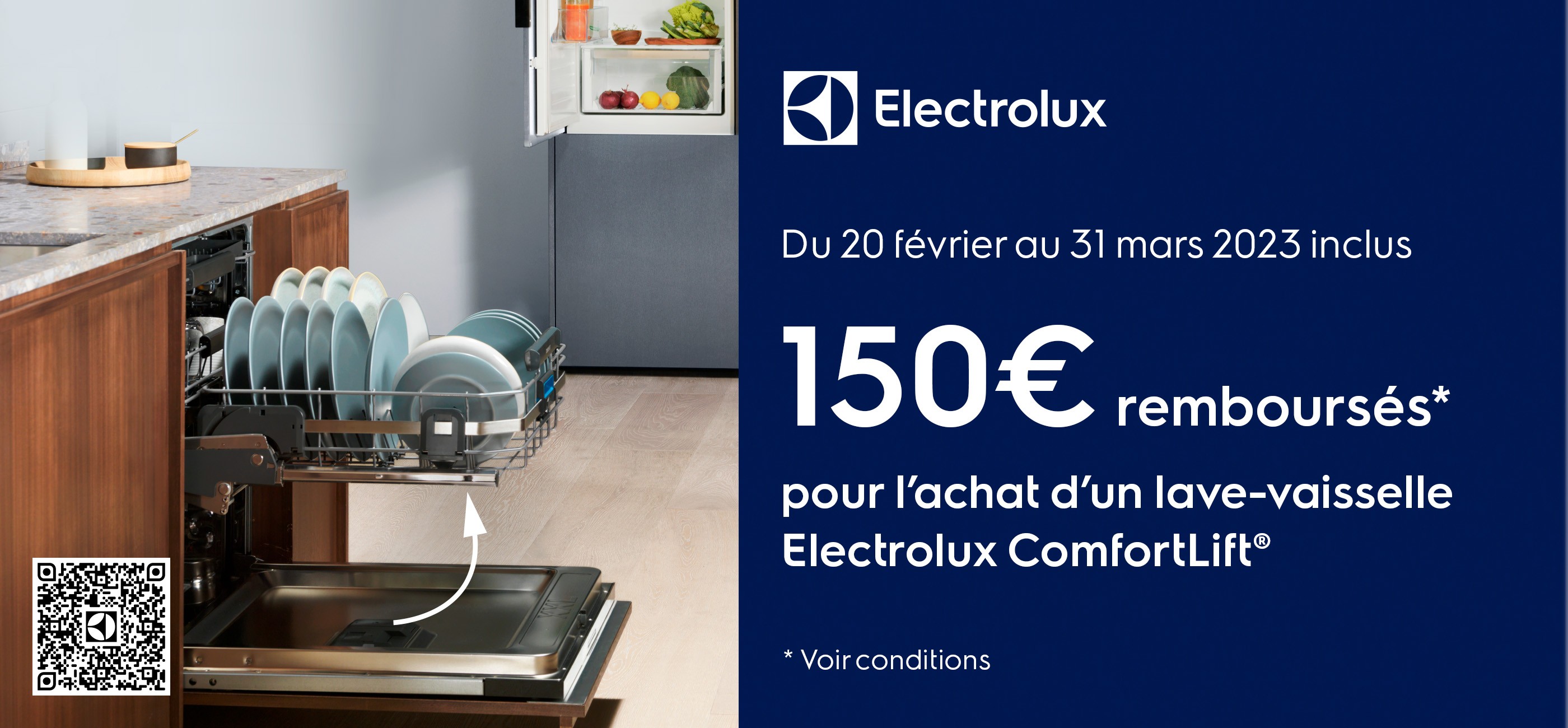ELECTROLUX - 150€ REMBOURSES