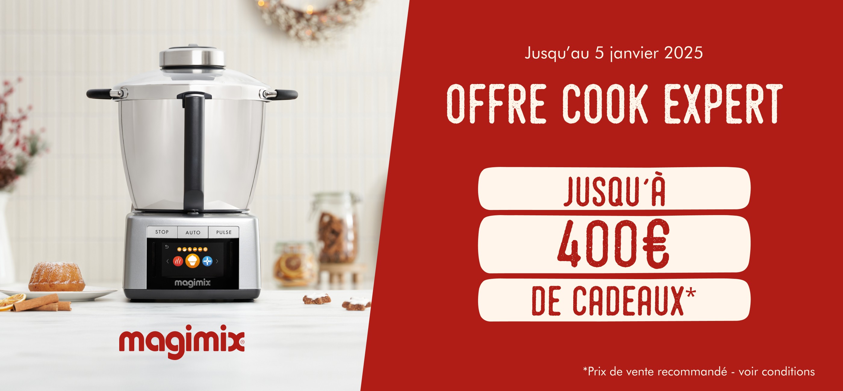 MAGIMIX - JUSQU'A 400€ DE CADEAUX OFFERTS