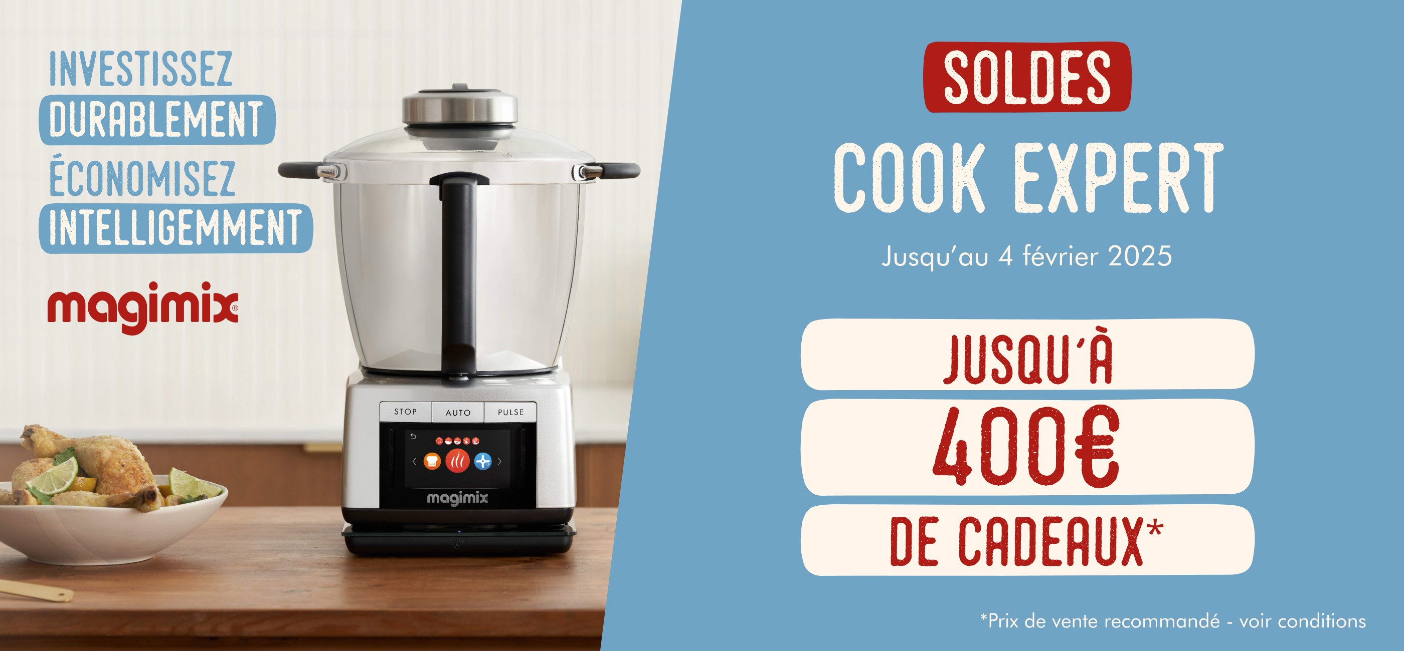 MAGIMIX - JUSQU'A 400€ DE CADEAUX OFFERTS - COOK EXPERT