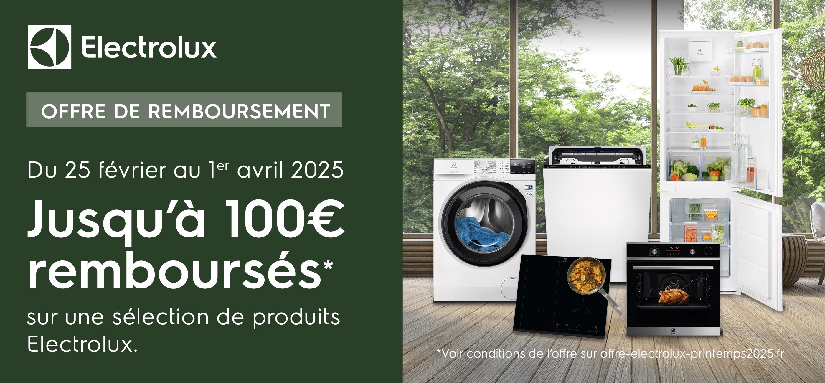 ELECTROLUX - OFFRE DE PRINTEMPS 2025 - CUISINE ET SOIN DU LINGE