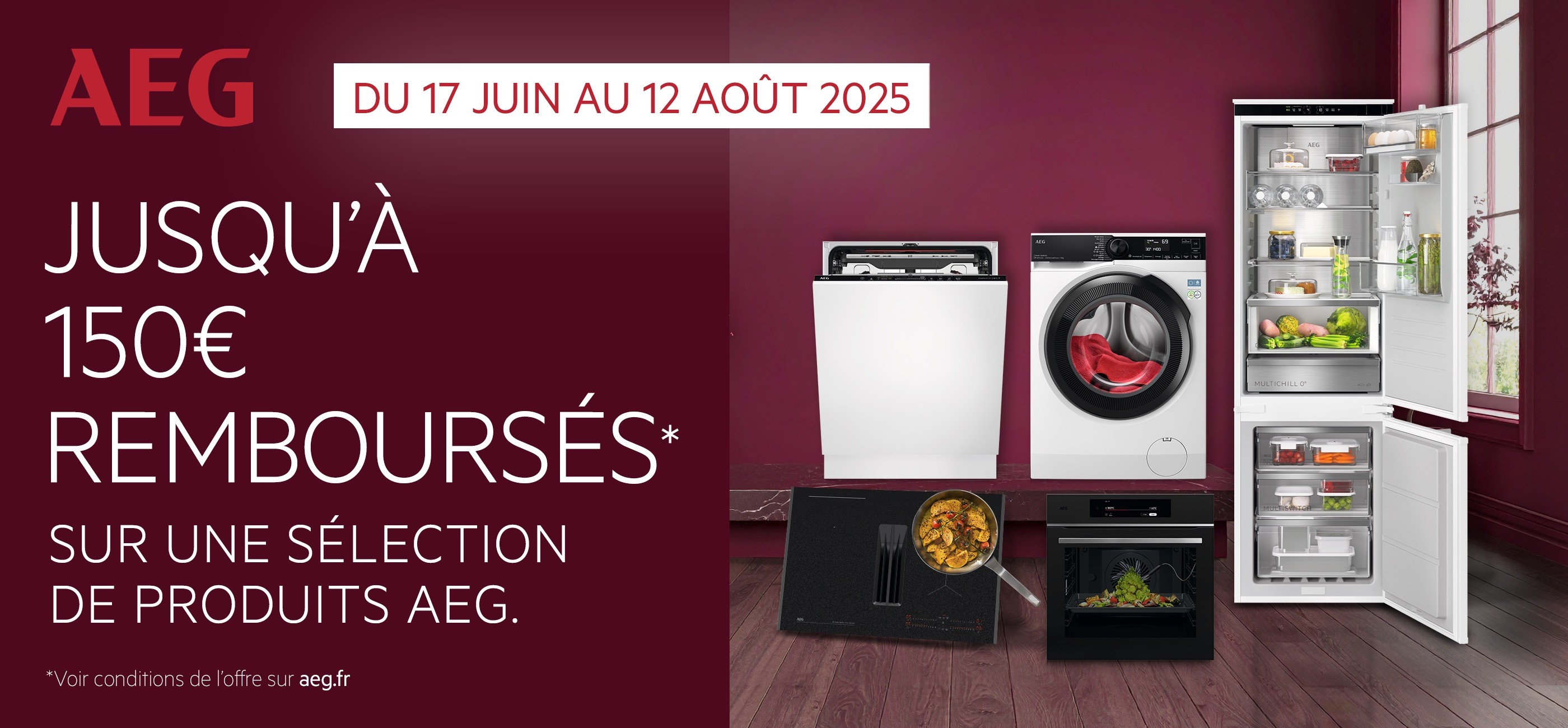 AEG - OFFRE D'ETE - CUISINE ET SOIN DU LINGE