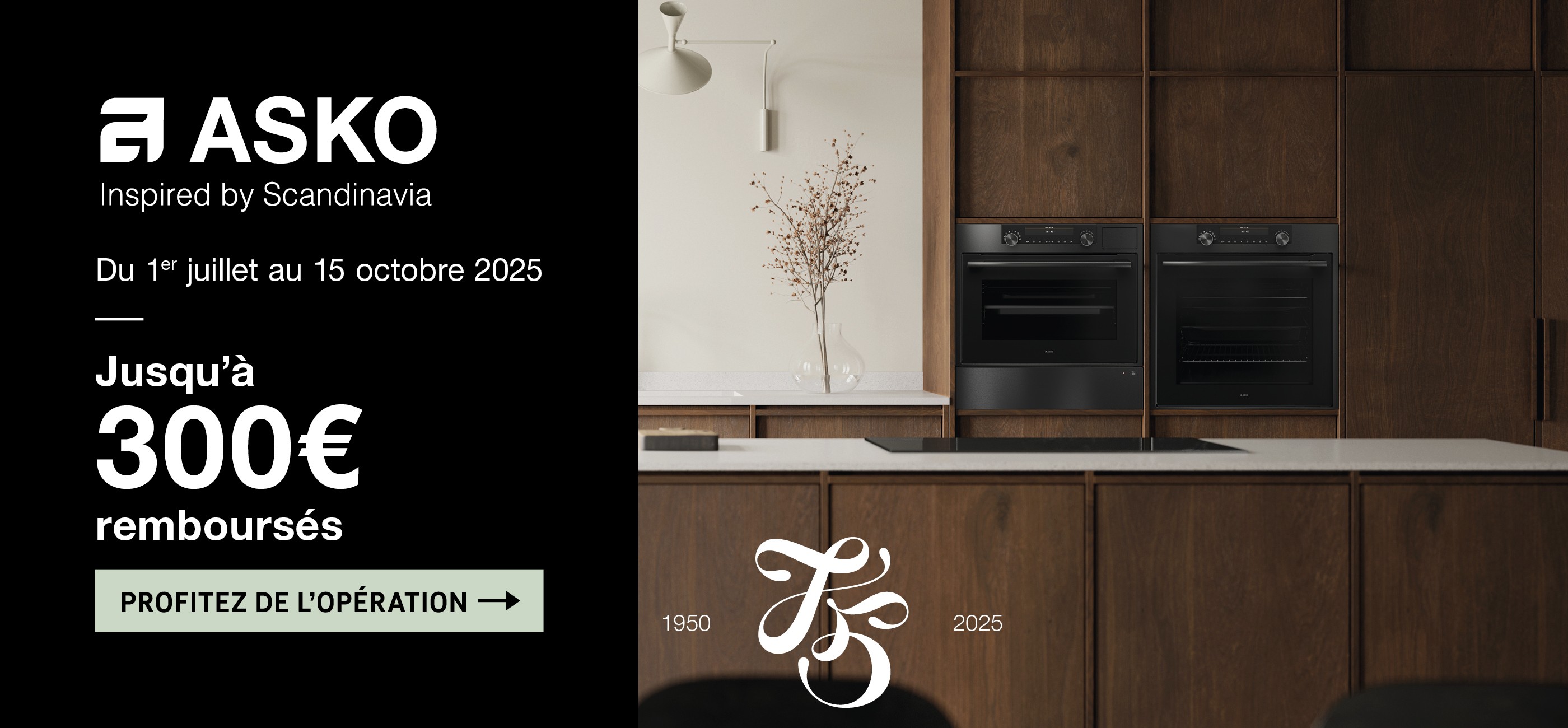 ASKO - 300€ - FOURS COMBINES & TABLES DE CUISSON
