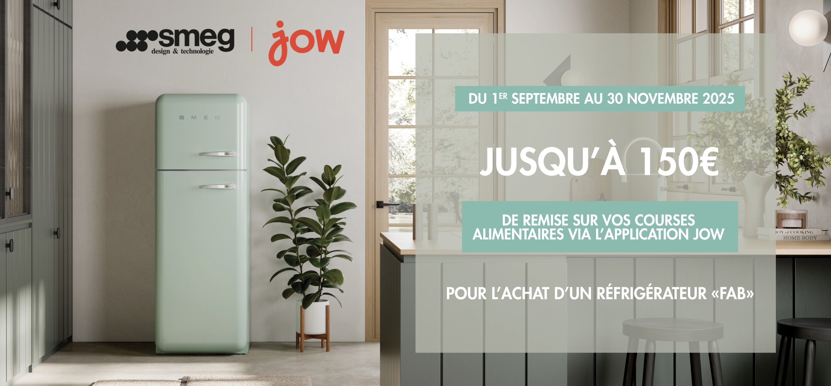 SMEG - REFRIGERATEUR JOW 150 €