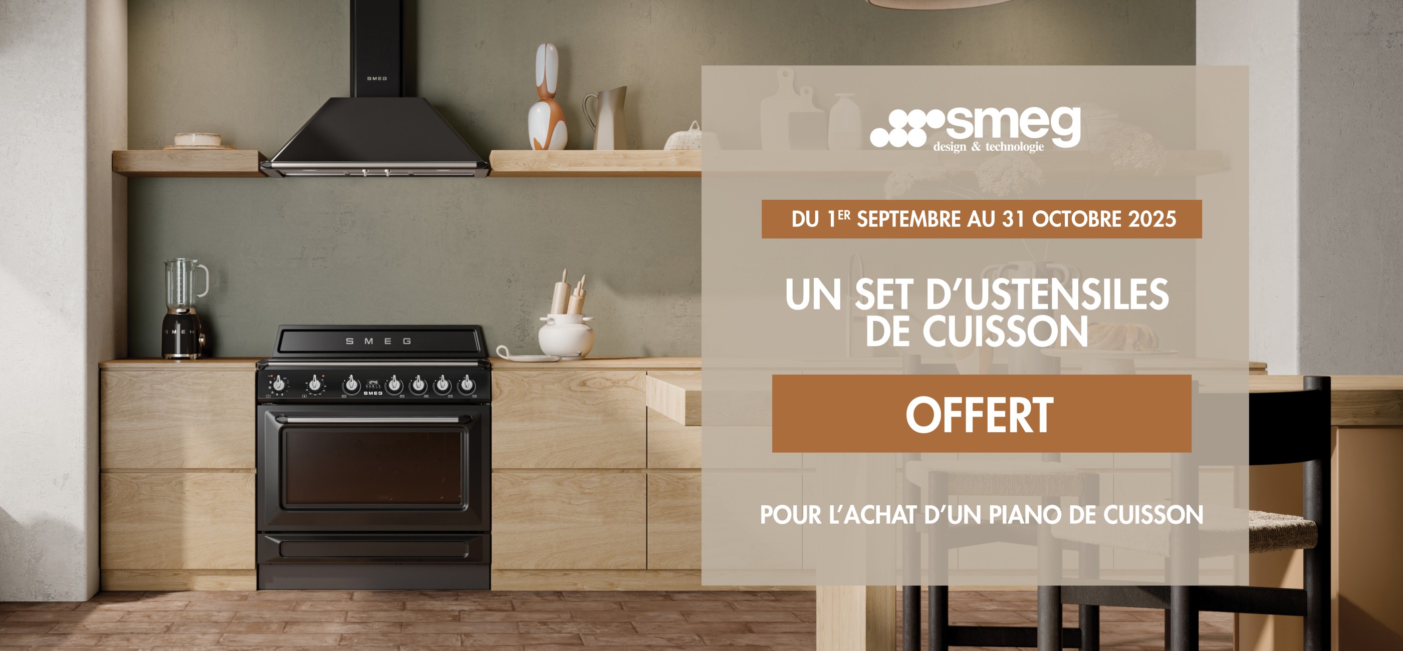 SMEG - PIANO DE CUISSON