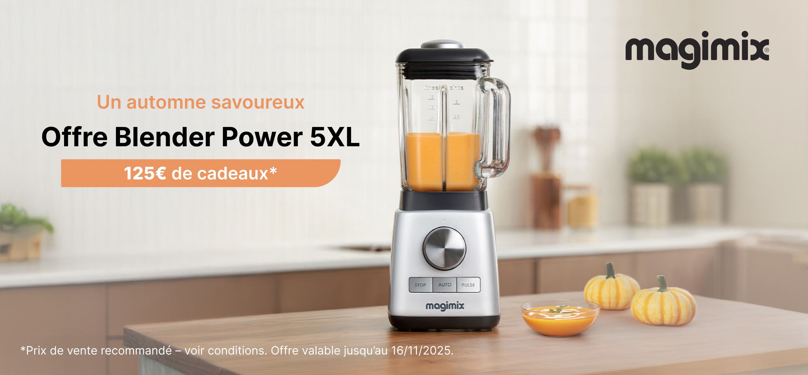 MAGIMIX - UN AUTOMNE SAVOUREUX - BLENDER POWER 5XL